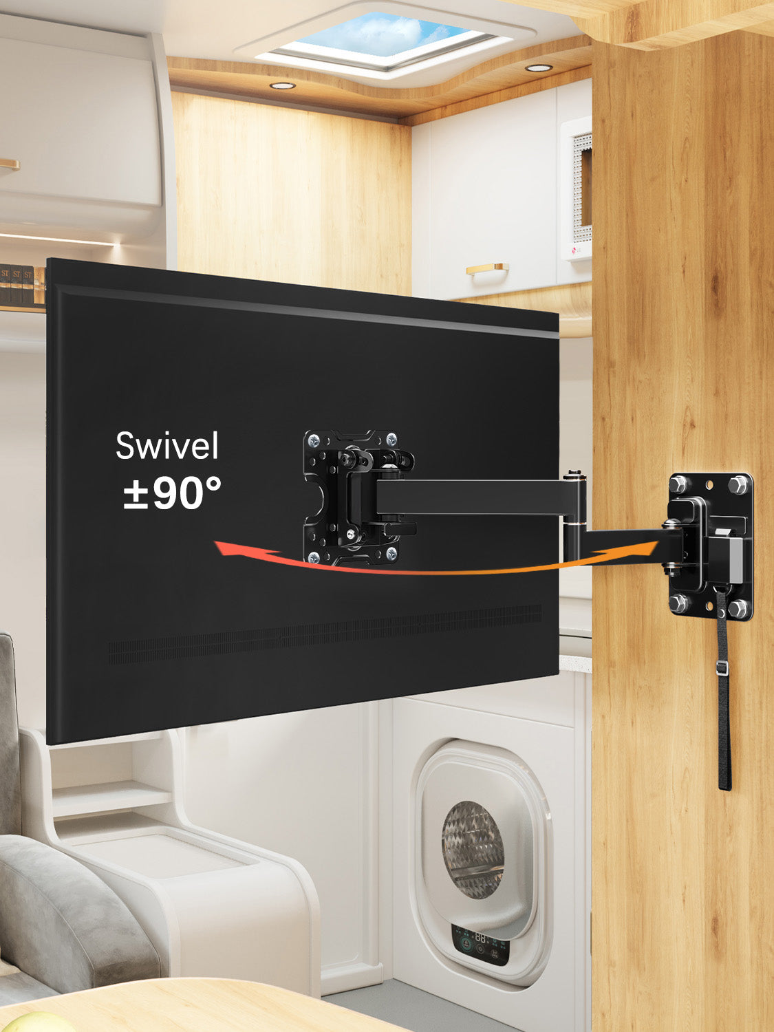 Mounting Dream MD2212 Afsluitbare tv-beugel voor de meeste tv's van 13 tot 109 cm voor Mounting Dream MD2212 Afsluitbare tv-beugel voor de meeste tv's van 13 tot 109 cm voor