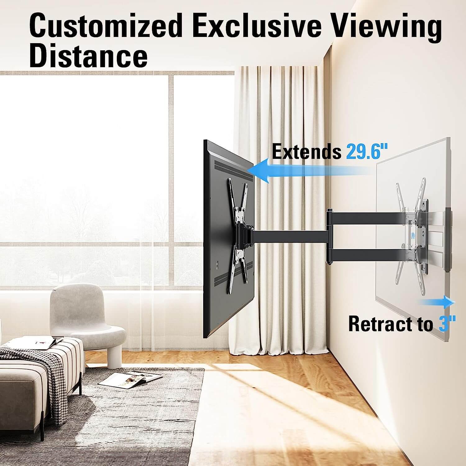 Mounting Dream Wandhouder voor Ultra Slim TV van 32 tot 50 inch (MD2268-LK-02 Mounting Dream Wandhouder voor Ultra Slim TV van 32 tot 50 inch (MD2268-LK-02