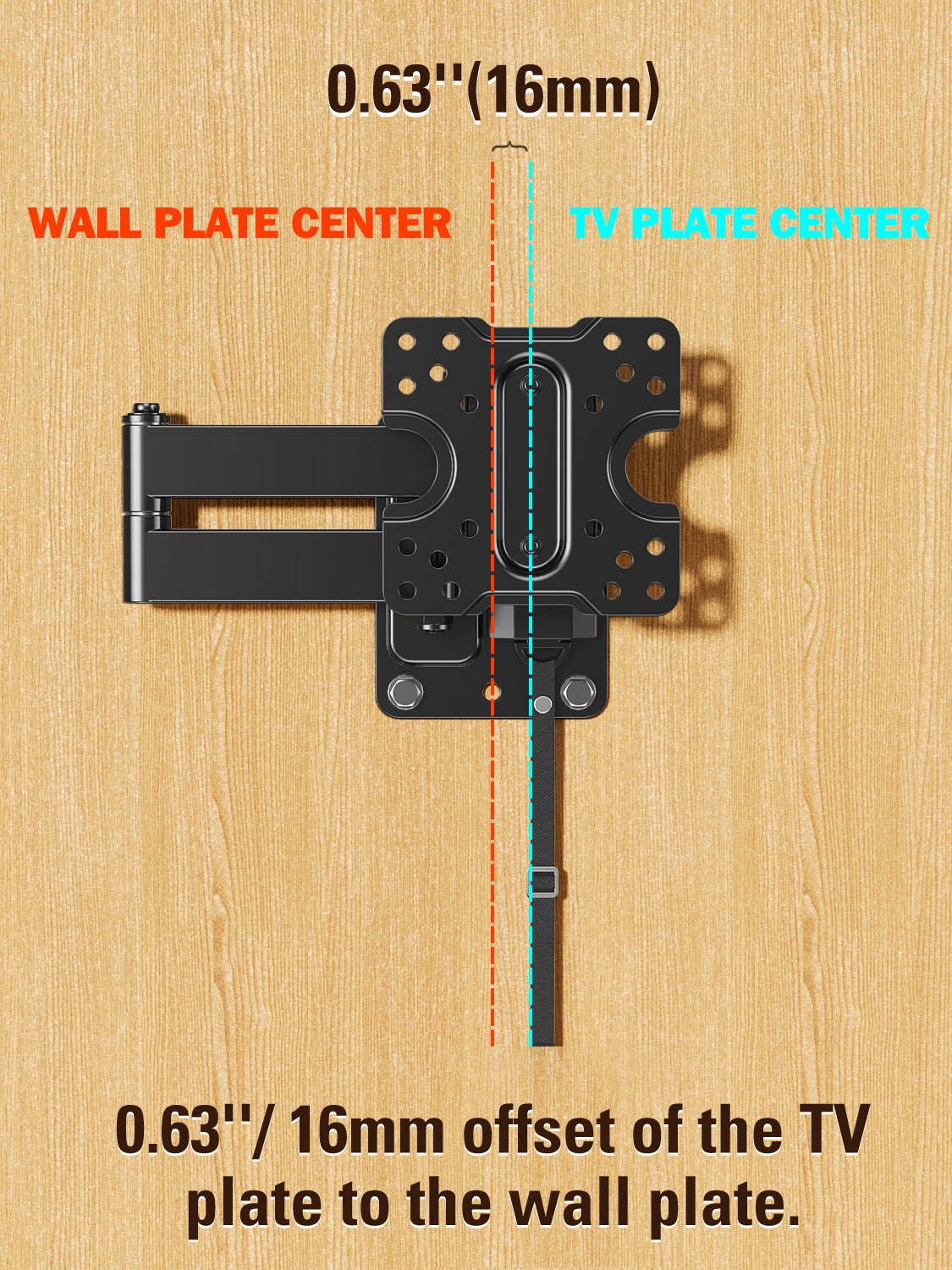 ounting Drea Soporte de Pared TV Giratorio Inclinable Bloqueable para ounting Drea Soporte de Pared TV Giratorio Inclinable Bloqueable para