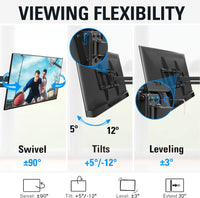 Long Arm TV Mount for 37''-75'' TVs MD2285-LA