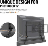 soundbar mount is uniquely designed for protruded TV