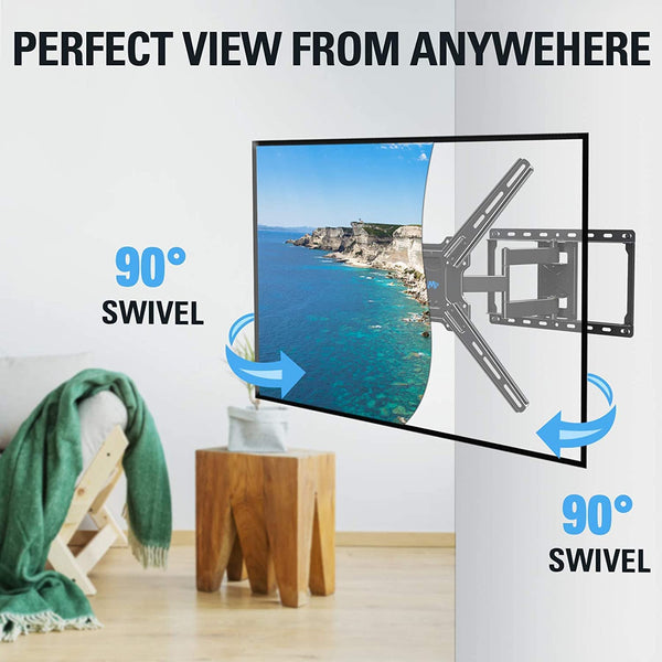 90° swivel allows you to watch TV from different seats