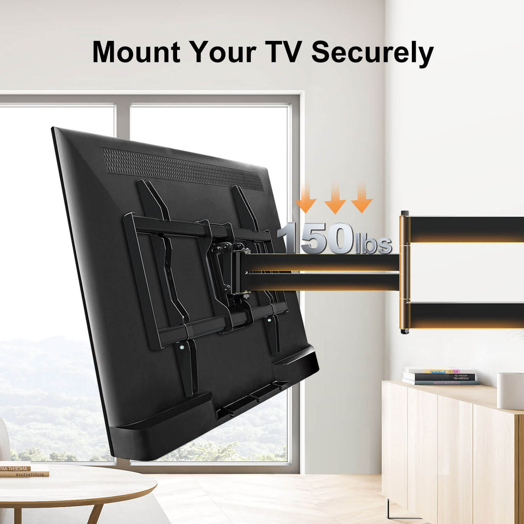 Long Arm TV Mount with 40'' Extension for 42''-90'' TVs MD2285-XL ...