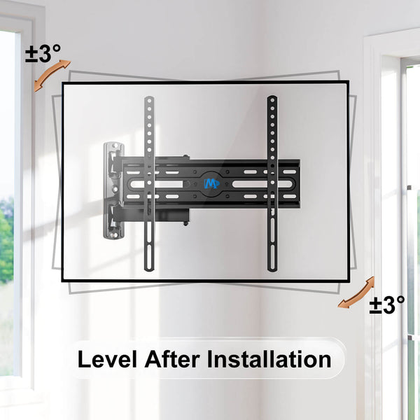 level the TV after installation