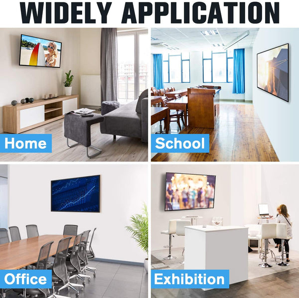 Tilt TV mount for home, school, office and exhibition projects