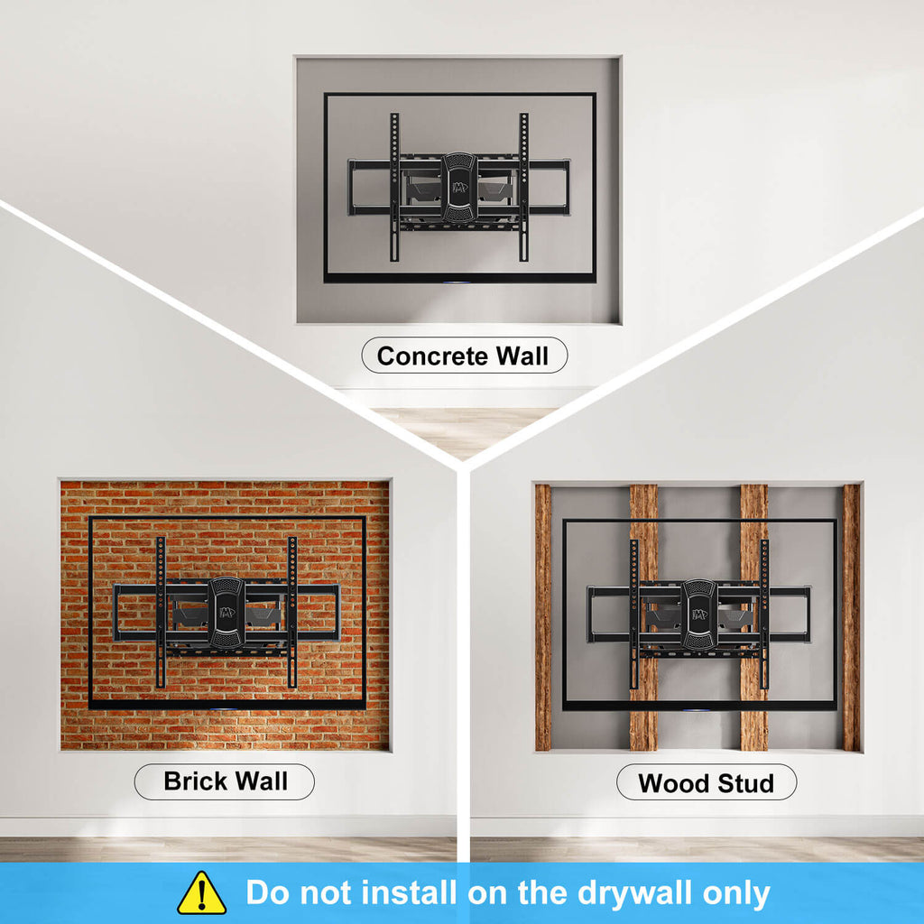 Mounting Dream Swivel TV Mount for 42''-75” Large TVs MD2617 ...