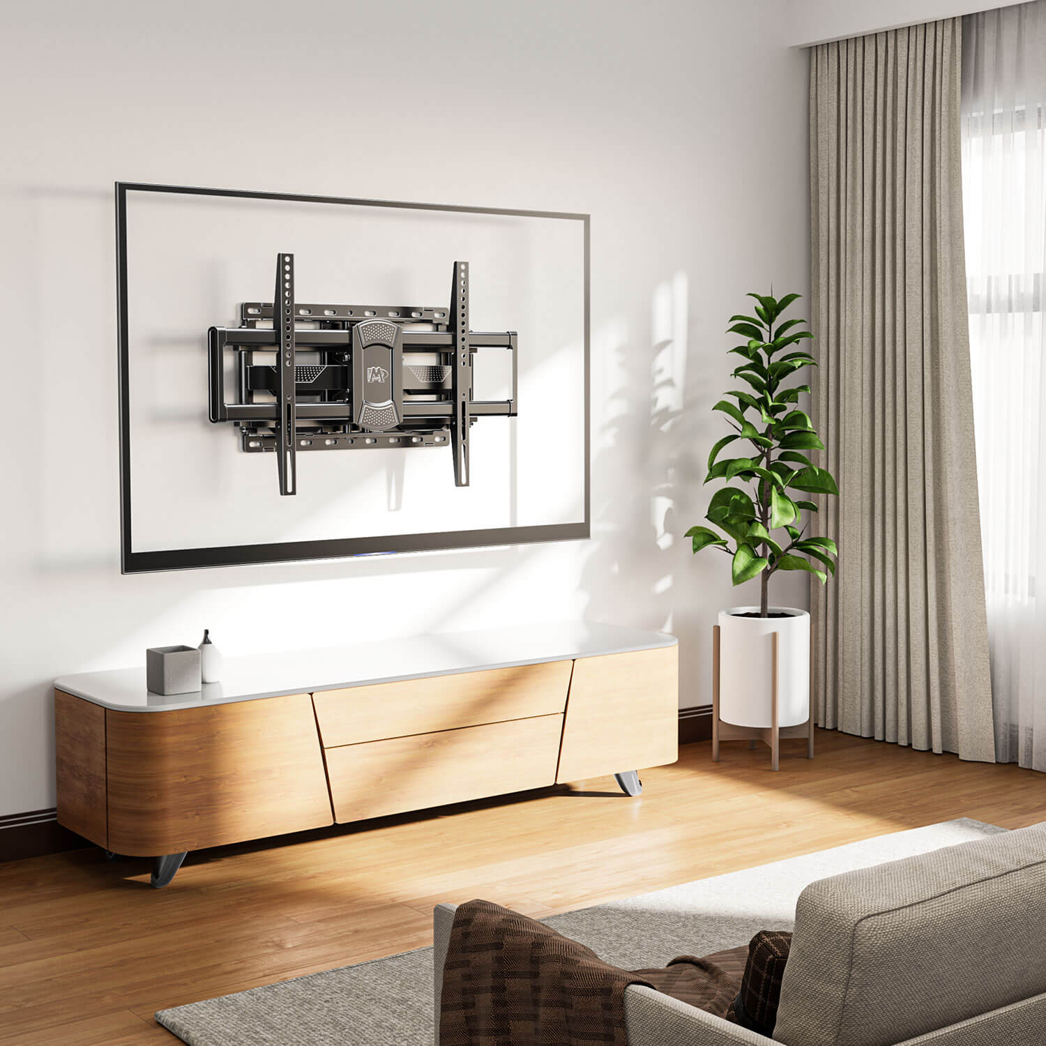 Swivel TV Mount for 42''- 84” TVs MD2617